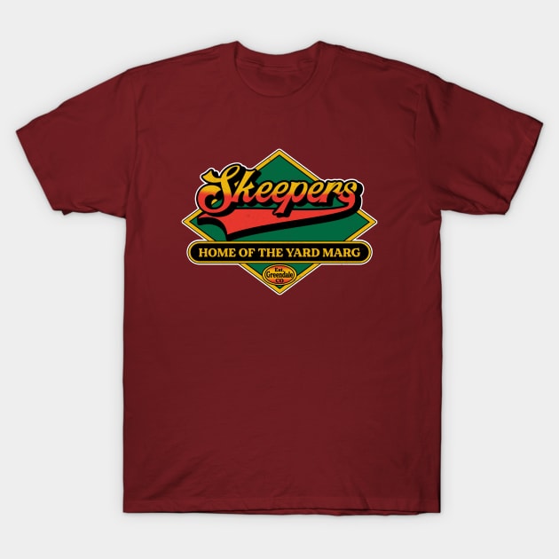 Yard Margs at Skeepers? T-Shirt by EnchantedTikiTees